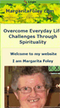 Mobile Screenshot of margaritafoley.com